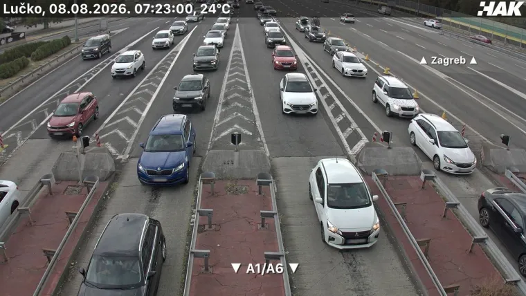 Gužve prema moru od ranog jutra: Pogledajte kolone na Lučkom, vozi se uz zastoje