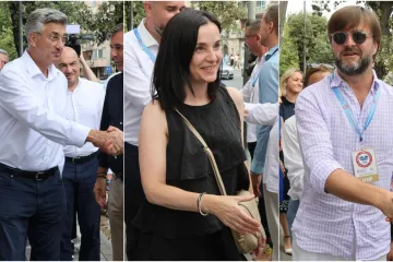 Politička krema na Neretvi: Pogledajte tko je sve s Plenkovićem stigao na Maraton lađa