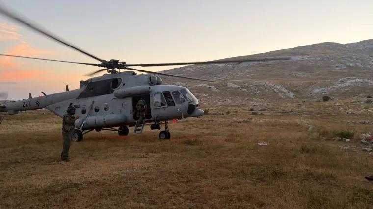 Vojni piloti spa&scaron;avali ozlijeđenog Nijemca na Dinari: Objavljena snimka akcije