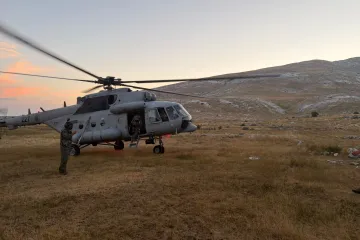Vojni piloti spa&scaron;avali ozlijeđenog Nijemca na Dinari: Objavljena snimka akcije