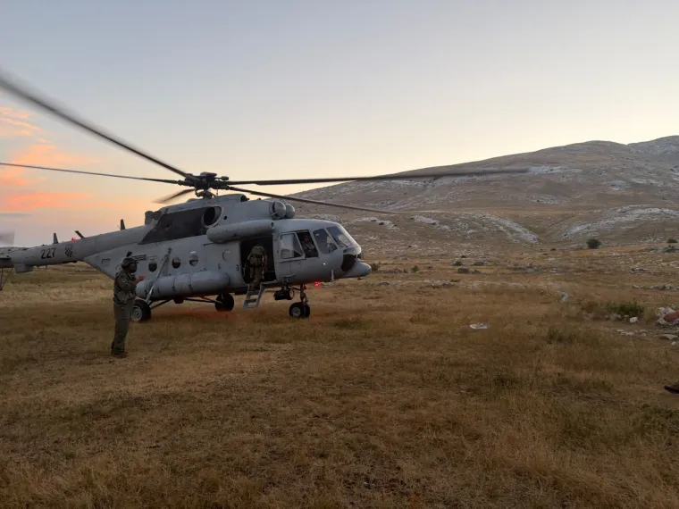 Vojni piloti spa&scaron;avali ozlijeđenog Nijemca na Dinari: Objavljena snimka akcije