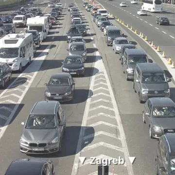 Gužve na cestama prema moru: Zbog dvije nesreće na A1 stvaraju se kolone