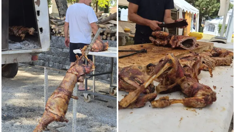 I janjetina je spremna za Alku: Pogledajte slasne i masne prizore iz Sinja