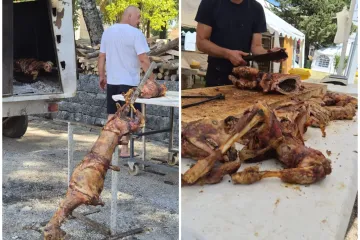 I janjetina je spremna za Alku: Pogledajte slasne i masne prizore iz Sinja