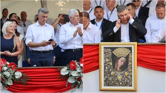 Sinjska alka okupila politički vrh: S kime su to Plenković i Milanović imali neodgodive pozive?