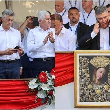 Sinjska alka okupila politički vrh: S kime su to Plenković i Milanović imali neodgodive pozive?
