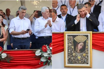 Sinjska alka okupila politički vrh: S kime su to Plenković i Milanović imali neodgodive pozive?