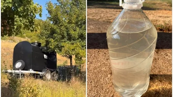 Tjednima su bez vode, a onda im stigla cisterna: 'Mutna je i čudnog okusa'