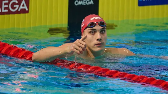 Ovaj mladić ne prestaje odu&scaron;evljavati: Hribar u&scaron;ao u finale na 100 m slobodno