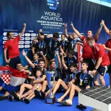 Baklje, pjesma i ovacije na Zvončacu: Split dočekao dvojicu zlatnih vaterpolista