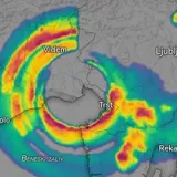 Na radaru iznad Hrvatske i Slovenije pojavio se misteriozni vrtlog: Stiglo obja&scaron;njenje