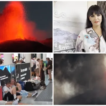 Etna zarobila Hrvate na Siciliji, ali: 'Lava se ne viđa svaki dan'