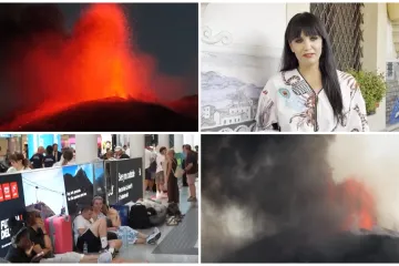 Etna zarobila Hrvate na Siciliji, ali: 'Lava se ne viđa svaki dan'