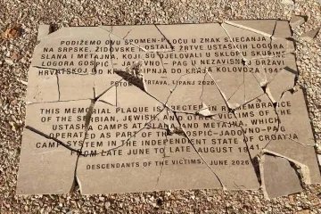 Ponovno uni&scaron;tena spomen-ploča žrtvama usta&scaron;kih logora: Srpsko narodno vijeće traži hitne reakcije
