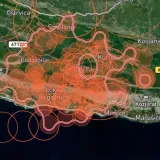 Satelit snimio razmjere požara kod Omi&scaron;a: U samo tri sata zabilježeno čak 200 žari&scaron;ta