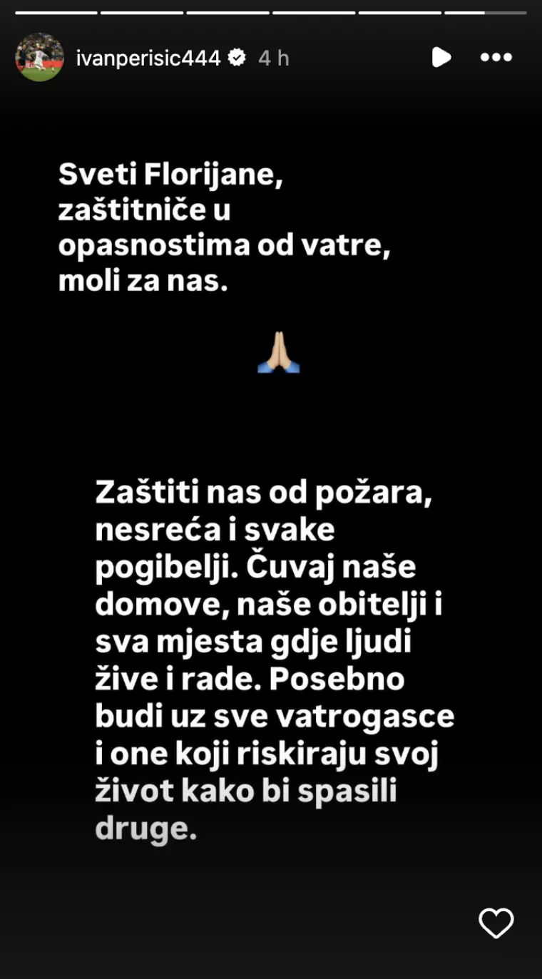 Peri&scaron;ić cijelu noć nije spavao zbog požara u Omi&scaron;u: Poslao snažnu poruku vatrogascima