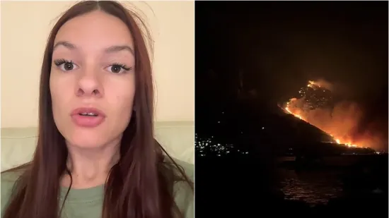 Domaća influencerica snimila dramatičan bijeg iz Omi&scaron;a: 'Samo sam uzela sina i bježala'