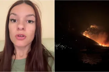 Domaća influencerica snimila dramatičan bijeg iz Omi&scaron;a: 'Samo sam uzela sina i bježala'