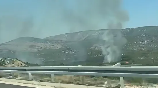Novi požar u Dalmaciji: Gori iznad Trogira