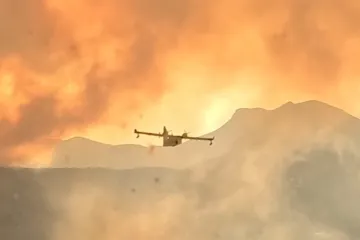 Pogledajte scene iz srca požara, MORH objavio video: 'Hrvatska vojska je uz svoj narod'