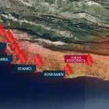 Evo kako je krenuo sinoćnji požar kod Omi&scaron;a: Orkanska bura u kratkom roku pro&scaron;irila vatru