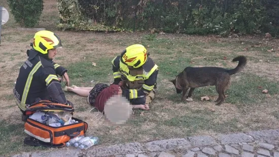 Gorio prostor, vatrogasci prona&scaron;li ženu bez svijesti: Njezin pas nije se odvajao od nje