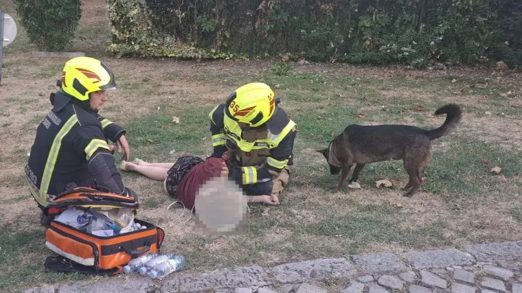 Gorio prostor, vatrogasci prona&scaron;li ženu bez svijesti: Njezin pas nije se odvajao od nje