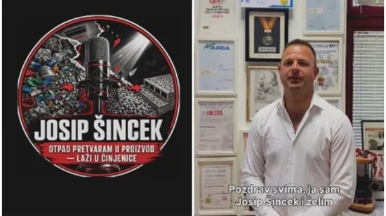 &Scaron;incek postao influencer: Osumnjičeni u aferi s otpadom otvorio profil, prozvao Možemo
