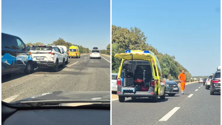 Lančani sudar na A1! &Scaron;est vozila razbijeno, stoji se u kolonama: 'Ovo je potpuni kaos'