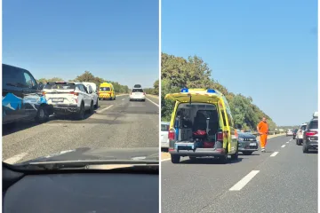 Lančani sudar na A1! &Scaron;est vozila razbijeno, stoji se u kolonama: 'Ovo je potpuni kaos'