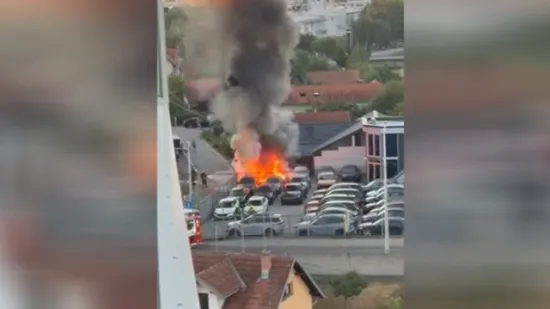 Auti gorjeli u Rude&scaron;u, ali ovo nije prvi put. Policija prona&scaron;la tragove Molotovljevih koktela