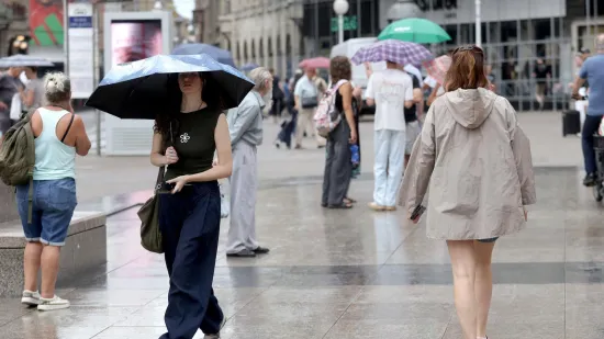 Vrijeme se naglo mijenja: Stižu pljuskovi, grmljavina i olujni udari vjetra