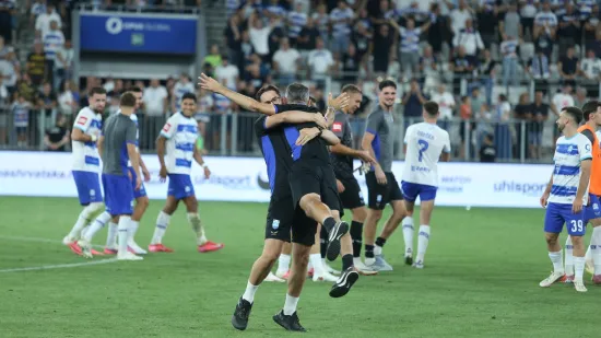 Osječani burno proslavili treću uzastopnu pobjedu u SHNL-u