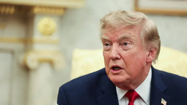 Trumpa 'bocnulo' pitanje o suradnici (35), potpuno je izgubio živce