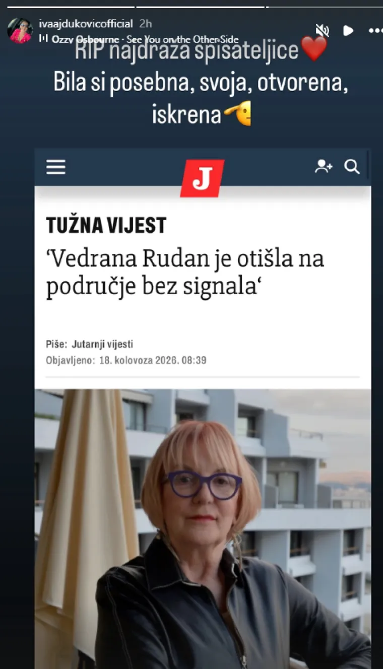 Brojne Hrvatice opra&scaron;taju se od preminule književnice i kolumnistice: 'Hvala ti, Vedrana, za sve'