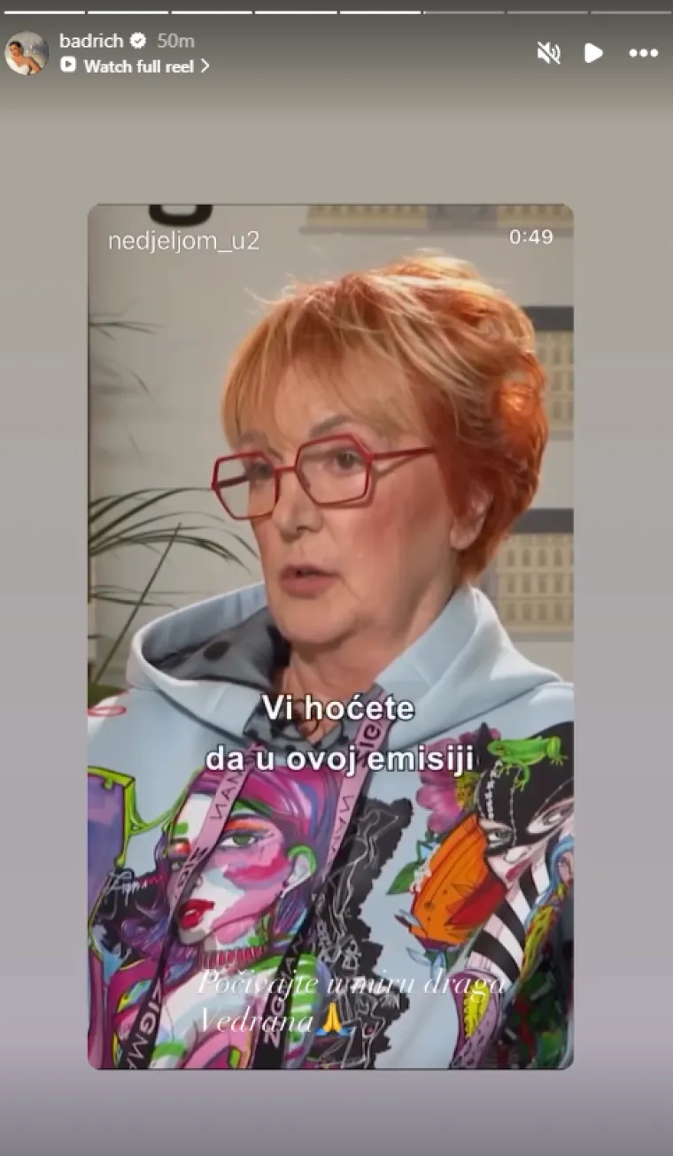 Brojne Hrvatice opra&scaron;taju se od preminule književnice i kolumnistice: 'Hvala ti, Vedrana, za sve'