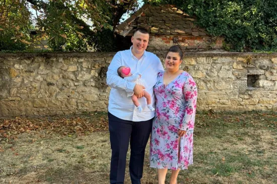 Silvija i Mislav o prvim tjednima s kćerkicom Antonelom: 'Tata je promijenio vi&scaron;e pelena'