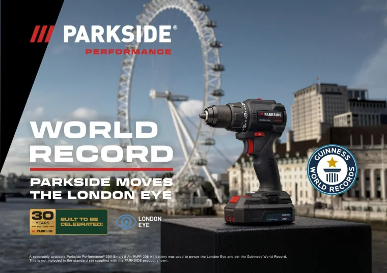 PARKSIDE slavi novi mega stunt i novi Guinness World Record