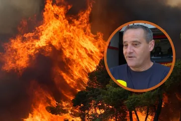 Lampioni letjeli dok Jadran gori, vatrogasac o&scaron;tar: &lsquo;Jedan nam je već zapalio za&scaron;titu na katedrali&rsquo;