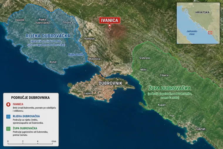 Vatra se račva prema Hrvatskoj! Jedan krak ide prema Rijeci dubrovačkoj, drugi prema Župi