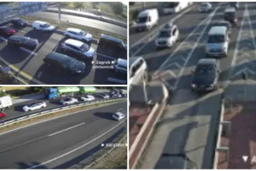 Prometne nesreće stvaraju gužve na autocestama: Na A4 kolona 5 kilometara