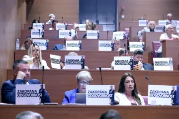 Burno u Saboru zbog otpada, ministrica Vučković: 'Nije bilo propusta. Ako griješimo, dokažite'