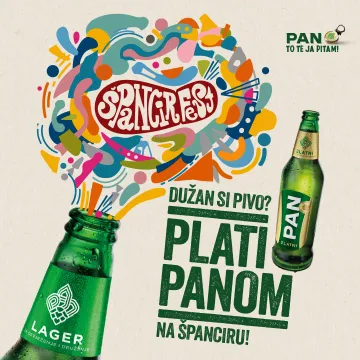 &Scaron;PANCIRFEST POSTAJE MJESTO ZA VRAĆANJE PIVSKIH DUGOVA