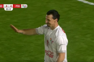 Je li ovo bilo pregrubo? Pogledajte faul Ibrahimovića u revijalnoj utakmici protiv mladih sporta&scaron;a