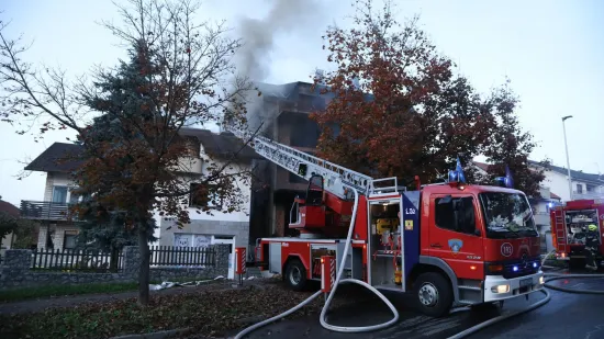 Požar u obiteljskoj kući u Solinu, jedna osoba stradala