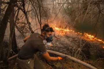 Srbija se tjednima bori s požarom, EU &scaron;alje Black Hawkove: Stiže i vi&scaron;e od 120 vatrogasaca