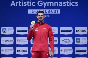 Fenomenalni Kovtun osvojio još jedno zlato za Hrvatsku na EP-u u gimnastici
