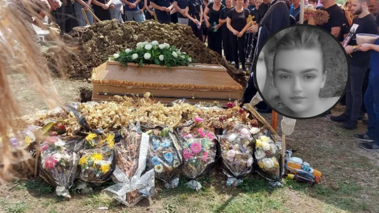 Posljednji ispraćaj tragično stradale Dragane: Od nje se dirljivom gestom oprostio i Omi&scaron;