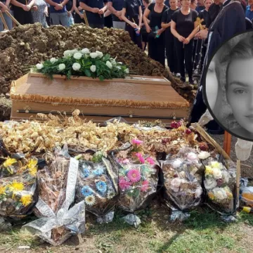 Posljednji ispraćaj tragično stradale Dragane: Od nje se dirljivom gestom oprostio i Omi&scaron;