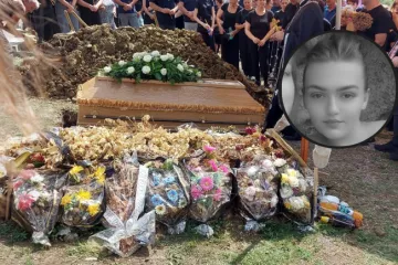 Posljednji ispraćaj tragično stradale Dragane: Od nje se dirljivom gestom oprostio i Omi&scaron;
